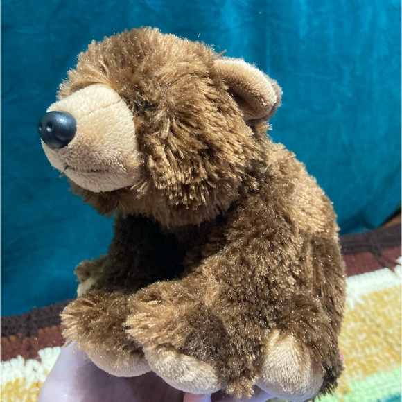 Wild Republic Brown Grizzly Bear Plush Stuffed Animal Cub - Picture 3 of 15